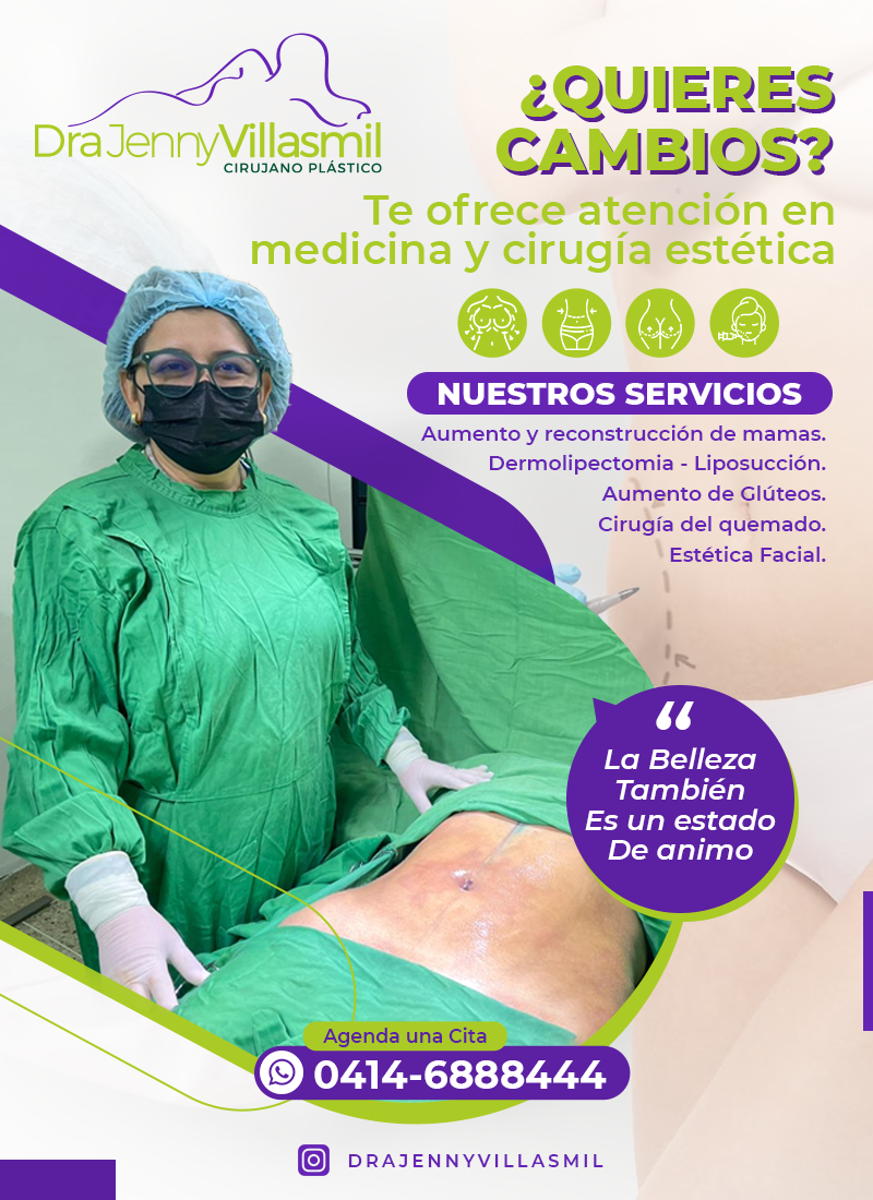 Dra. Jenny Villasmil Medico Cirujano Pastico