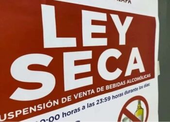 Ley Seca y cierre de fronteras se tiene previsto a partir del siguiente día