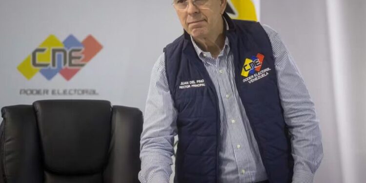 Rector del CNE, Juan Carlos Delpino se pronuncia por resultados de elecciones presidenciales