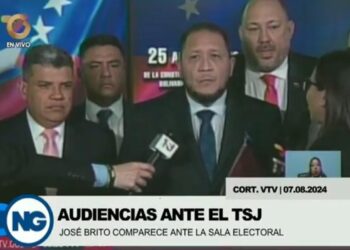 José Brito: «Es una irresponsabilidad que Edmundo González Urrutia no se haya presentado ante el TSJ»