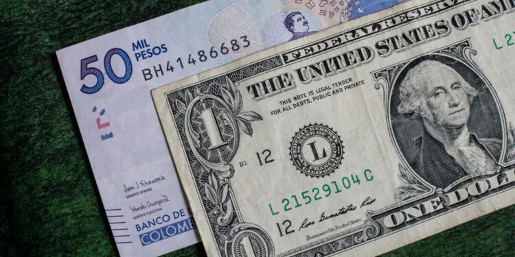 Así se cotiza el peso colombiano frente al dólar este #20Ago