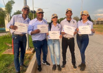 Inces certificó a 35 Guías del Parque Monumental Ana María Campos y recreadores