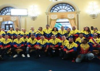 Presidente Nicolás Maduro condecoró los atletas que participaron en los Juegos Olímpicos y Paralímpicos París 2024