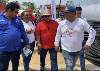 Entregan 1.200 metros de tubería para construcción de acueducto en parroquia Sinamaica