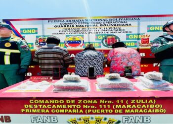¡Tras intensos Operativos en Maracaibo! GNB capturó en flagrancia a 6 personas por distribución de drogas