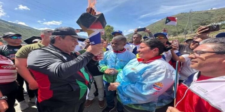 Fuego patrio de los Juegos Nacionales Juveniles llegó al estado Trujillo