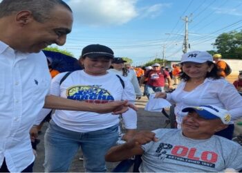 Comunidades cristianas del municipio Santa Rita participaron en marcha para Jesús 2024