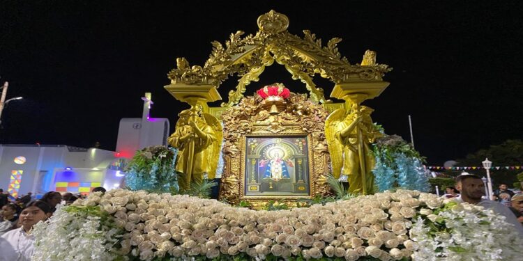 ¡Con misa solemne y homenaje gaitero! Se conmemoró el Día de la Virgen Nuestra Señora del Rosario Aránzazu en el municipio Santa Rita