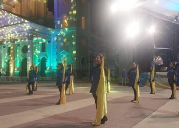 Bandas marchantes rindieron homenaje a la Virgen del Rosario de Chiquinquirá en Maracaibo