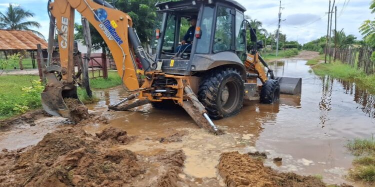 Plan Preventivo de Control de Inundaciones despliegan en el municipio La Guajira