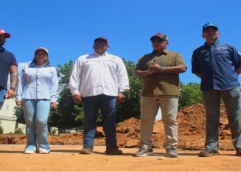 Inspeccionan trabajos de rehabilitación en el socavación del pavimento en Maracaibo ¡En dos importante arterias viales!