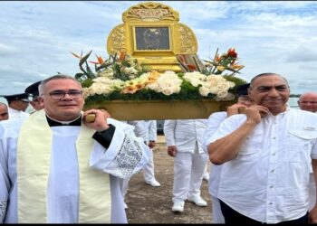 Sagrada Réplica de la Virgen de Chiquinquirá realizó su visita número 23 al municipio Santa Rita