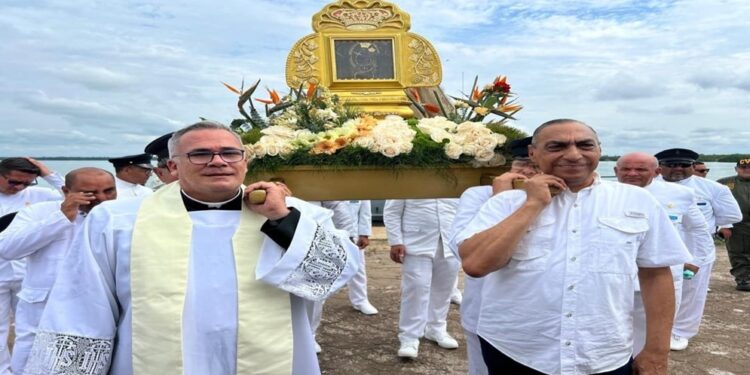 Sagrada Réplica de la Virgen de Chiquinquirá realizó su visita número 23 al municipio Santa Rita
