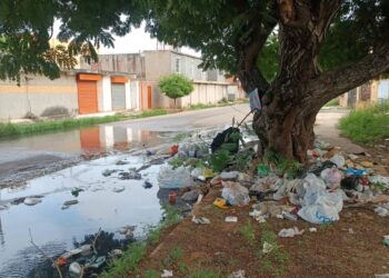 Vecinos de los bloques de Raúl Leoni 2 temen por su salud ante propagación de botes de aguas servidas en la comunidad