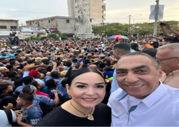 Alcalde del municipio Santa Rita presente en festividades en honor a San Benito de Palermo