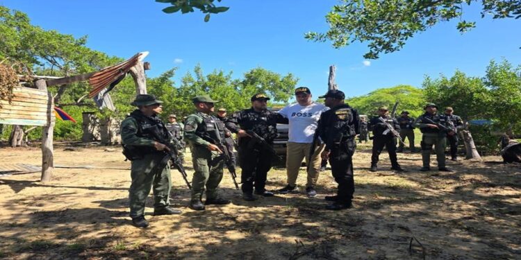 Comisión del Destacamento N° 113 y el Conas- COL rescataron al ciudadano Fawaz Abou Asaali