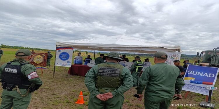 Incinerados más de 5 mil kg de marihuana incautada en Amazonas