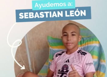 Sebastián León requiere apoyo para operarse y recibir 12 sesiones de quimioterapia