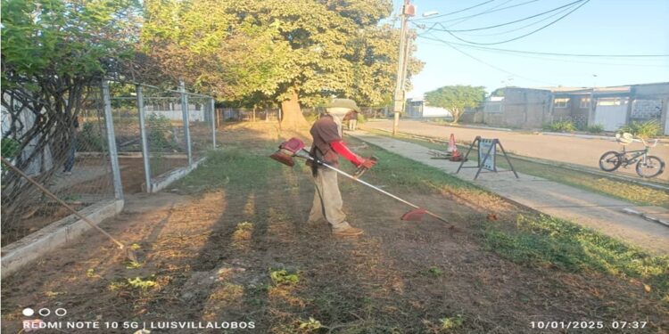 Plan de Saneamiento Ambiental recupera espacios del preescolar Simón Bolívar