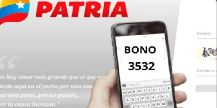 Así puedes activar los bonos de Patria enviando un mensaje al 3532