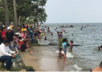 Municipio Santa Rita se colmó de temporadistas esté jueves santos