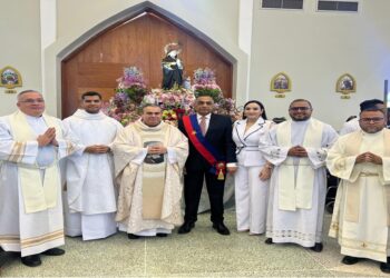 ¡Con actos religiosos y protocolares! Municipio Santa Rita celebró su 235 aniversario