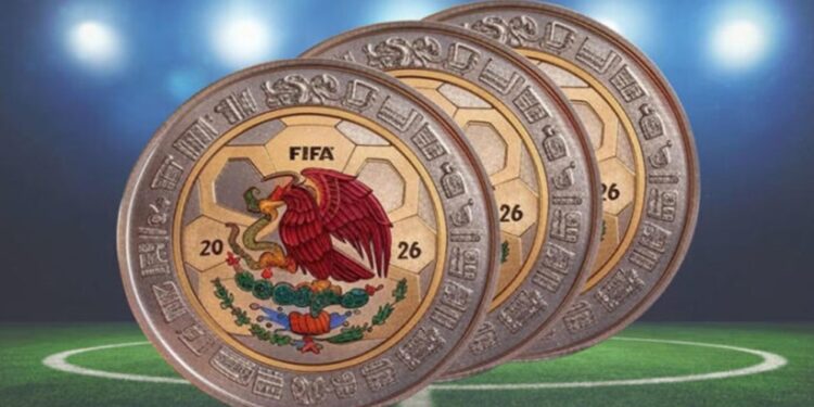 ¡Mundial 2026! Lanzan monedas de colección en México