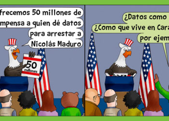 50 millones de recompensa… para quien entienda a la Casa Blanca