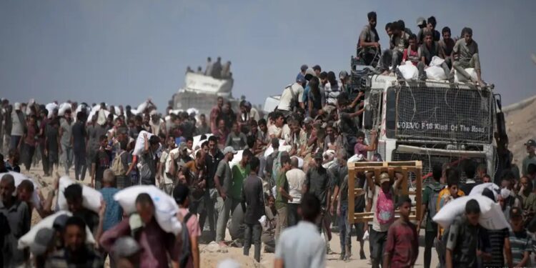 Más de 23.000 toneladas de ayuda llegaron por tierra a Gaza ¡Israel controla los puntos de acceso!