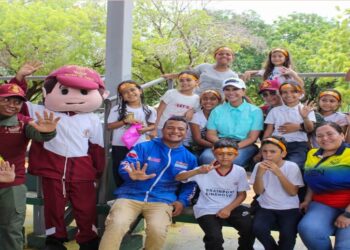 ¡Algarabía infantil! Plan Vacacional RIE y la Alcaldía de Maracaibo llevaron alegría a los niños de Maracaibo