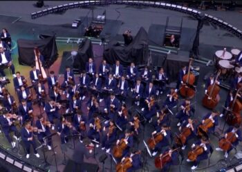 ¡Desde Wembley! Así brillaron La Orquesta Simón Bolívar y Gustavo Dudamel junto a Coldplay (+Video)
