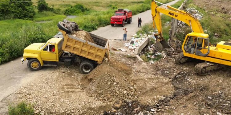 Alcaldesa Misledys Ortigoza impulsa saneamiento ambiental en el relleno sanitario La Alcabala como parte del cambio definitivo para el bienestar social