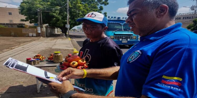¡Ordenamiento público! Alcaldía de Maracaibo realiza censo a 48 comerciantes informales
