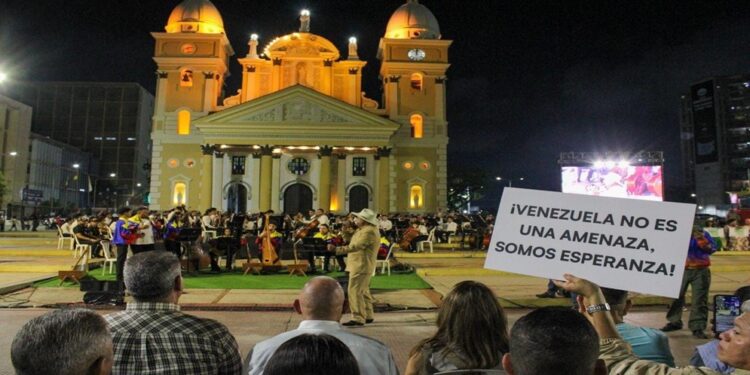 Un concierto unió al estado Zulia por la paz y la soberanía