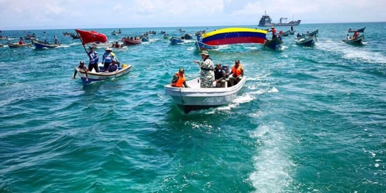 ¡Defensa en el mar! La Milicia pesquera se alista para seis movilizaciones por la soberanía