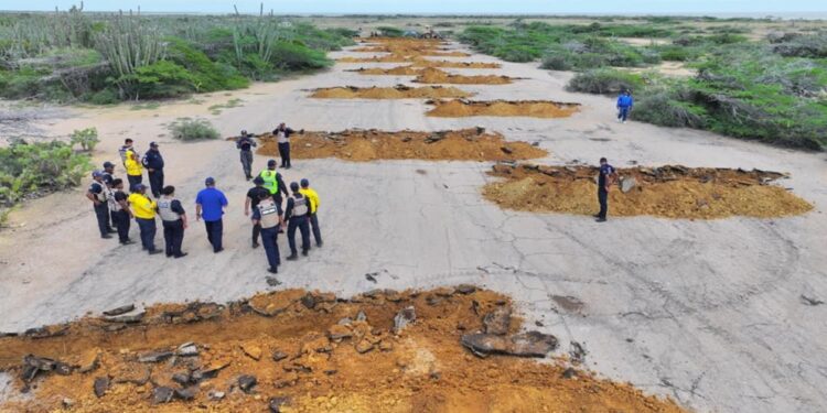Gobierno Bolivariano desmantela pista clandestina utilizada para el narcotráfico en Falcón
