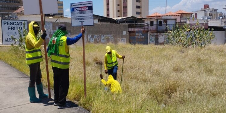 Dueños de terrenos abandonados en Maracaibo deben acudir al IMA ¡Cuentas claras!