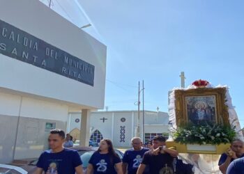 Alcaldía de Santa Rita celebra fiestas patronales con la visita de la Virgen de Aránzazu