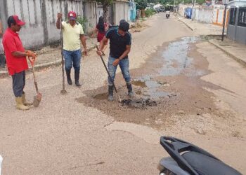 En Machiques reparan tubería de agua potable para beneficiar al sector 5 de Julio