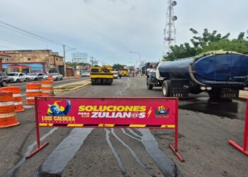 Gobernación del Zulia acelera trabajos viales y patrimoniales en el casco central de Maracaibo ¡Bajada de La Chinita!