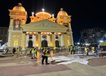 ¡Listos para la Chinita! Más de 60 obreros preparan la Basílica para la Bajada de la Virgen
