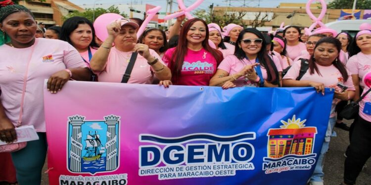 Mujeres del oeste de Maracaibo promueven la prevención del cáncer de mama