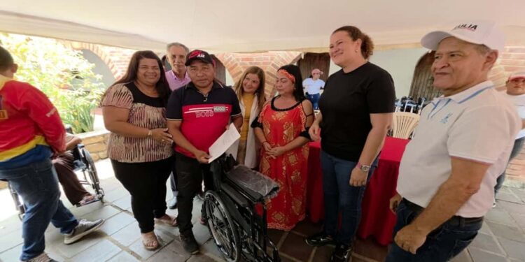 ¡Gracias por tanto amor! Más de 160 personas con discapacidad reciben ayudas humanas en Mara