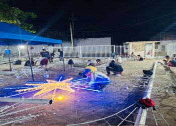 Bella Vista se viste de luces para la Navidad: Inicia el montaje de la iluminación ¡La cita es el #07Nov!