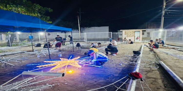 Bella Vista se viste de luces para la Navidad: Inicia el montaje de la iluminación ¡La cita es el #07Nov!