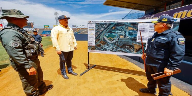 Gobernador Luis Caldera entregó espacios recuperados en el Estadio Luis Aparicio “El Grande”