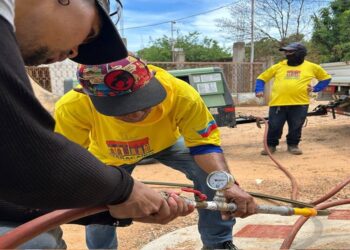 Restablecen servicio de gas en el sector Cumbres Los Pinos de la parroquia Manuel Dagnino