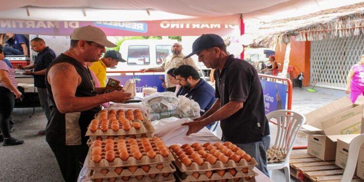 Ingredientes de las hallacas llegaron a las jornadas populares de la Alcaldía de Maracaibo