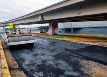 Plan Estadal de Asfaltado se despliega en el casco central de Maracaibo como preparativo ante la Bajada de la Virgen