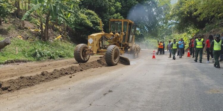 Vía Panamericana: Arrancan los trabajos de rehabilitación en el municipio Obispo Ramos de Lora